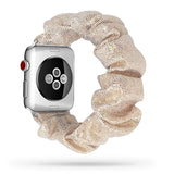 DaisyWhite Bandas scrunchie del Apple Watch by malltor sold by malltor