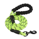 green Correa de perro reflectante by malltor sold by malltor
