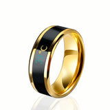 Rose gold Anillo inteligente sensible a la temperatura by malltor sold by malltor