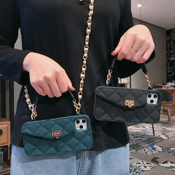 Green with lanyard Bolso y Funda para IPhone by malltor sold by malltor