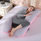 Pink-Grey Almohada de apoyo para dormir by malltor sold by malltor