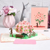 Lover Magnolia Tarjetas 3D by malltor sold by malltor