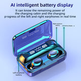 1 display with rope Auriculares Bluetooth 5.0 by Malltor sold by malltor