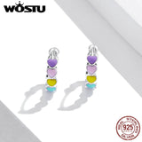 CQE451 Pendientes arco iris by malltor sold by malltor