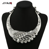 Color Dragon Collar pavo real by malltor sold by malltor