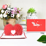 Heart Tarjetas 3D by malltor sold by malltor