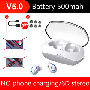 White Auriculares Bluetooth by malltor sold by malltor