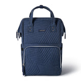 Quilting Navy blue Mochila pañalera by malltor sold by malltor