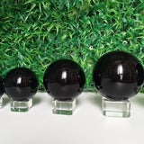 new 100mm diameter ball 8,ball and stand Bola de Obsidiana by malltor sold by malltor