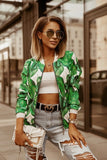Mujer Chaqueta elegante Estampada - Malltor