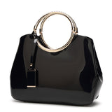 Black Bolso de charol de alta calidad by malltor sold by malltor
