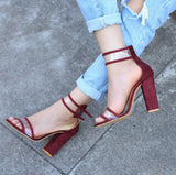 red Zapatos Nueva moda by malltor sold by malltor