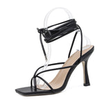 Black Tacones con correa by malltor sold by malltor