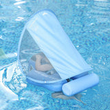 3D shark pink canopy Flotador de natación by malltor sold by malltor