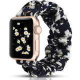 DaisyWhite Bandas scrunchie del Apple Watch by malltor sold by malltor