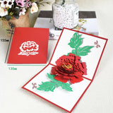 Peony Tarjetas 3D by malltor sold by malltor