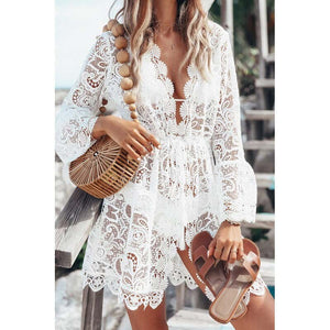 White Bikini Crochet by malltor sold by malltor