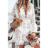 White Bikini Crochet by malltor sold by malltor