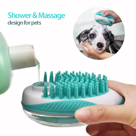 Green Cepillo de baño para mascotas by malltor sold by malltor