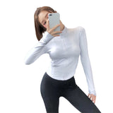 YD601-white Crop Deportivo de Mujer by malltor sold by malltor